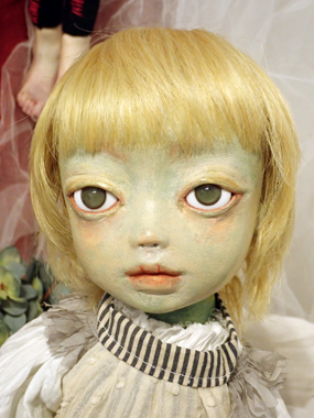 作家不明樹脂粘土ベビー創作人形人形 ドール 人形 コレクション 七衣紋様 人形作家 粘土、球体関節人形作品紹介【第18回倉敷ひいな展